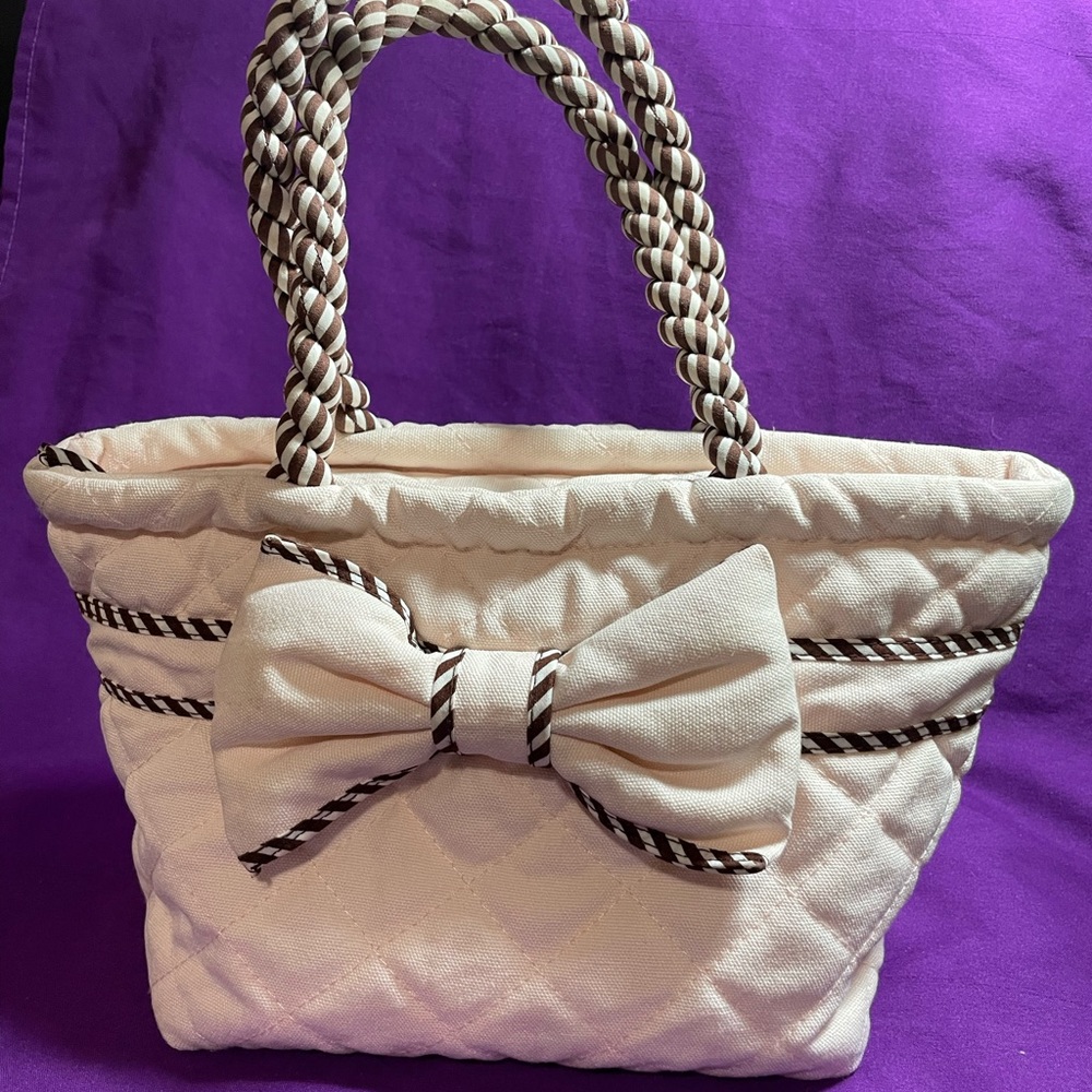 NARAYA Quilted Pink Clutch
